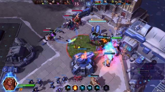 Heroes of the Storm - Aram Kael'thas Sunstrider Потасовка за Келя