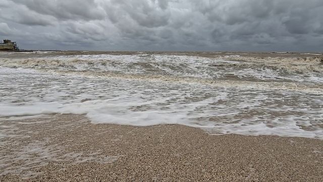 Азовское море. Великолепие и сила шторма.2