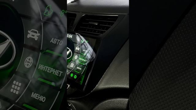 Магнитола андроид TS7 Hyundai Solaris