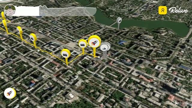 Пробежка к центру города Донецк.