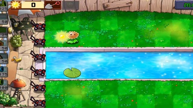 уровень 3 (бассейн) PVZ