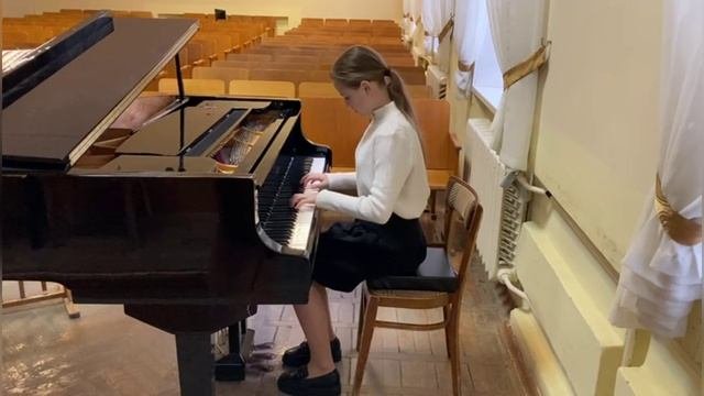 К.Черни Этюд, исп. Костерина Вероника, 4 класс, преп. Шишкина Надежда Витальевна