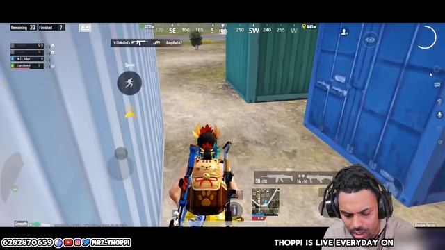 Thoppi on Pubg + Discord reaction