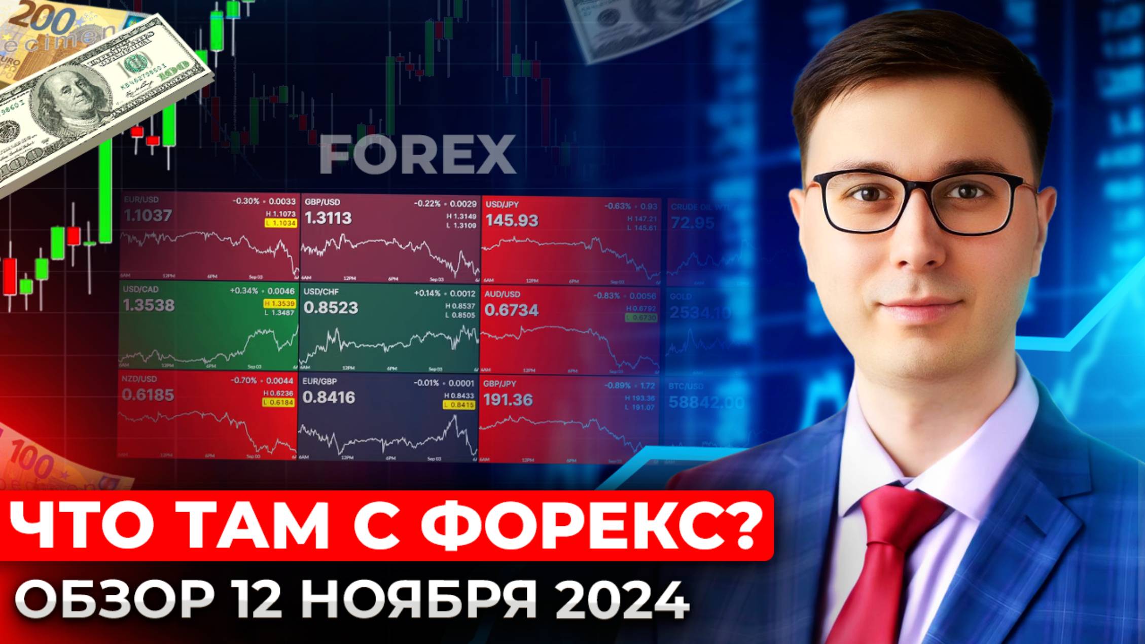 Что там с форекс? Обзор 12 ноября 2024