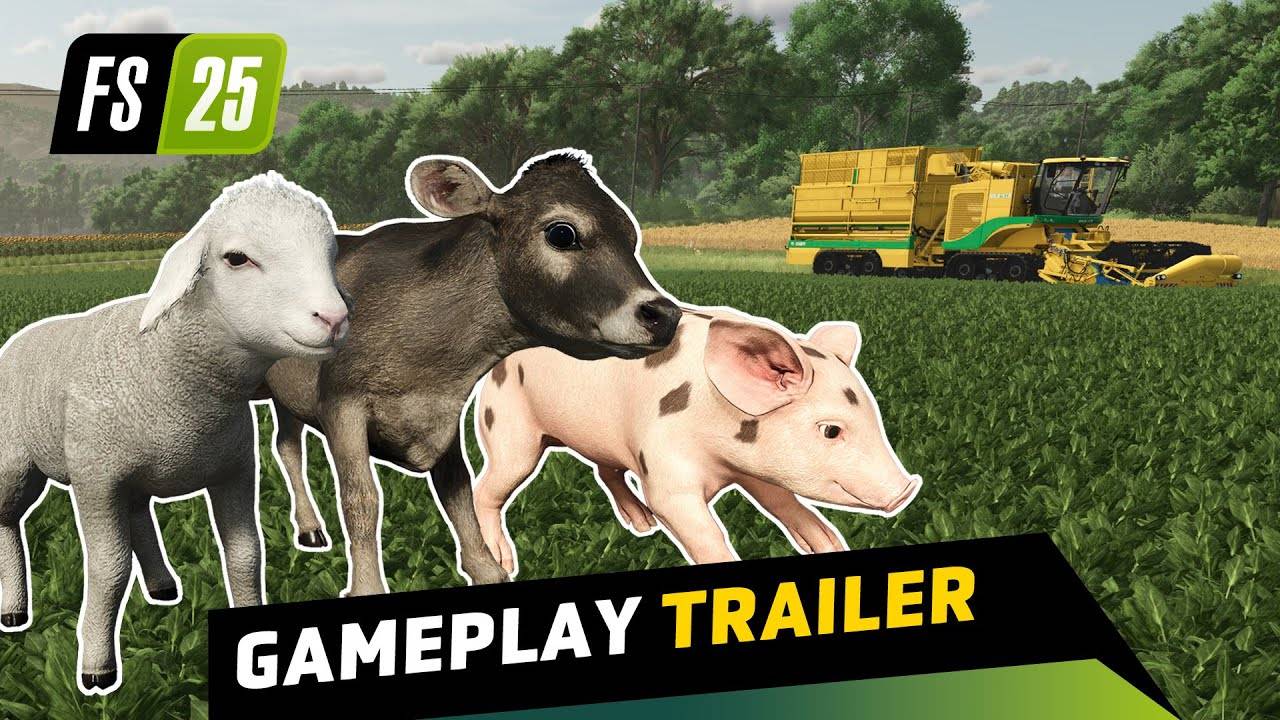 Farming Simulator 25 — Gameplay Trailer [4K]