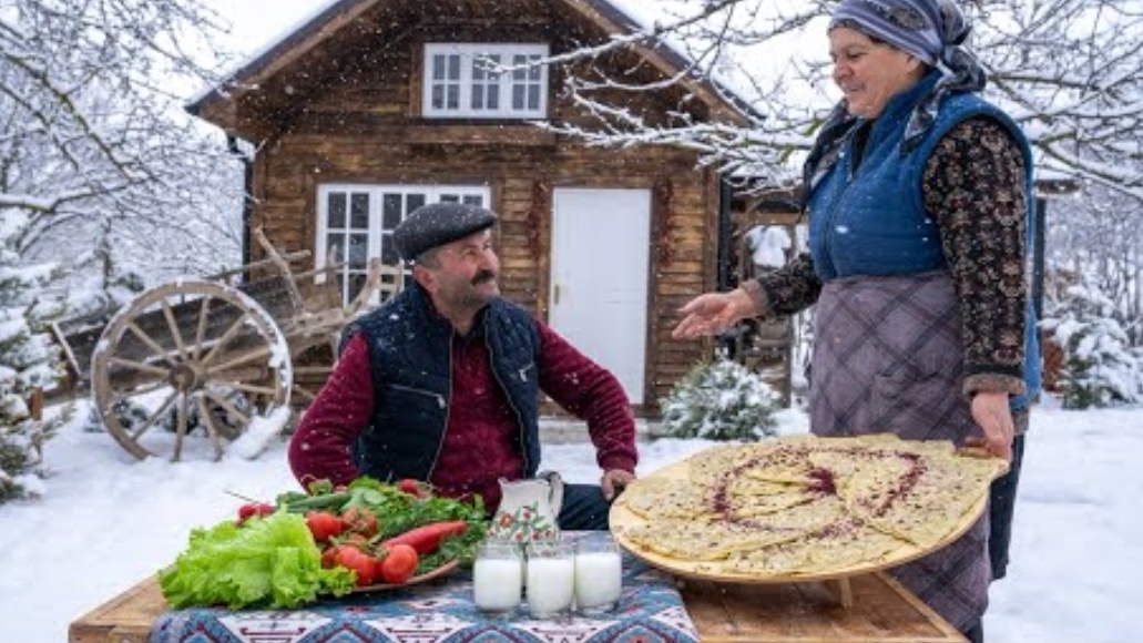 Готовим Кутабы с Мясом и Гранатами