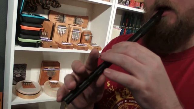 High D Whistle Black Nightingale non tunable A Karavaev - www.shamanic.ru