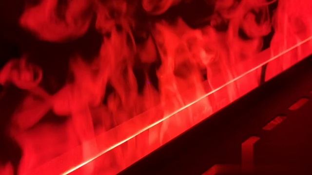Демонстрация работы 3D парового электроочага InterFlame FireX
