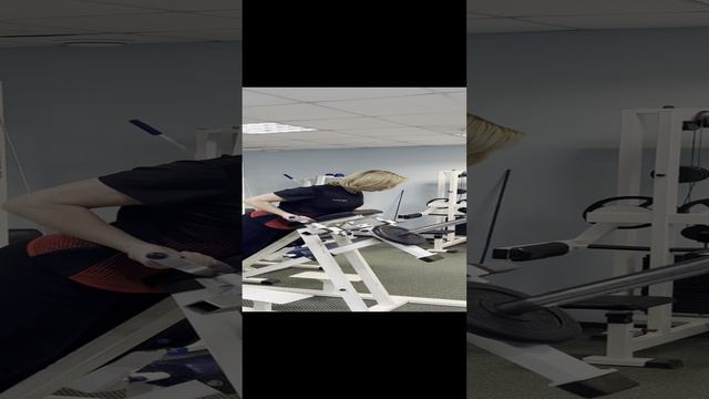 Тяга Т-грифа обратным хватом