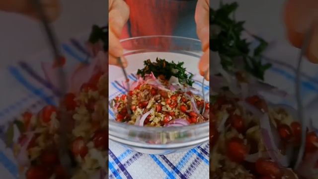 Рецепт сытного салата🥗