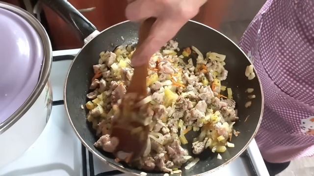 ПИРОГ С МЯСОМ И КАРТОШКОЙ простой и быстрый рецепт