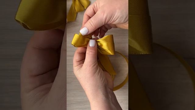 Как сделать бант легко и просто
