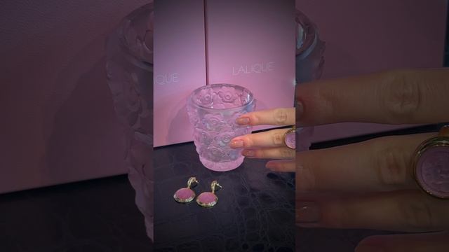 Ювелирная бижутерия Lalique rose nebula в Luxury Living
