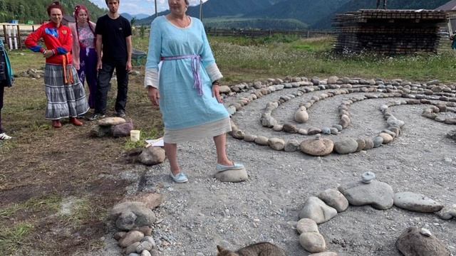 Рождение лабиринта "МУДРОСТЬ ЛЮБВИ" в ЗвениГраде. 2023