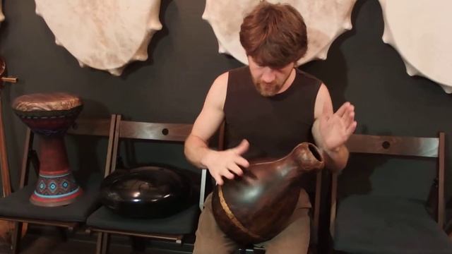 Udu- Уду глиняный барабан Handcrafted - www.shamanic