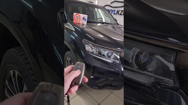 Toyota Land Cruiser Prado - установили охранный комплекс StarLine S96 GSM