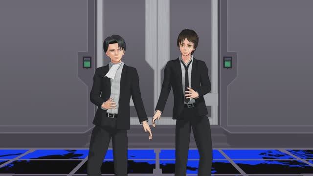 No Title (Levi x Eren) MMD