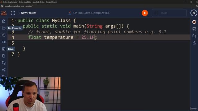 6 -Datatypes For Floating Point Numbers Float and Double