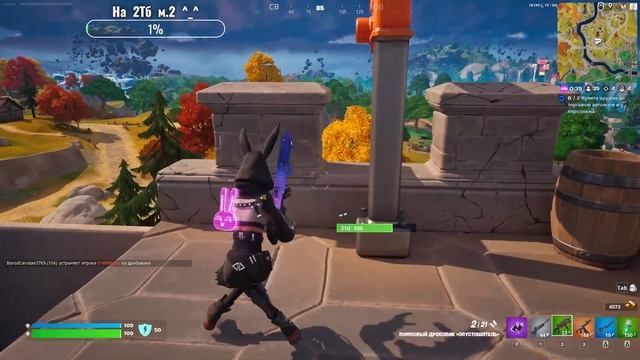 Вырезка с предыдущего стрима Fortnite, тот самый первый трай с ужасным вторым местом!))