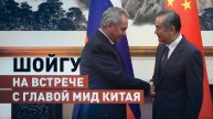 Сергей Шойгу встретился с главой МИД КНР Ван И в Пекине — видео