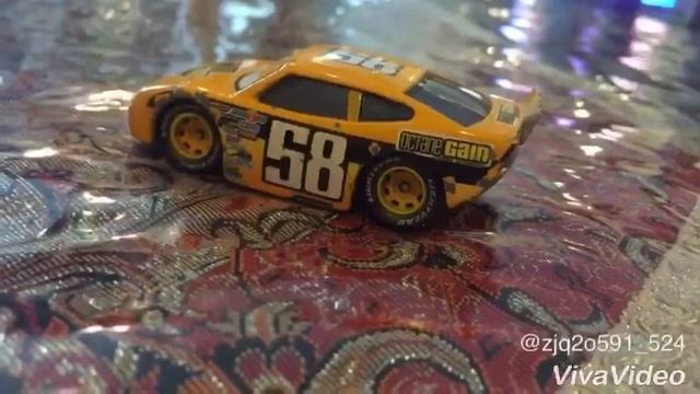 Disney Pixar cars diecast billy oilchanger (octane gain Racer Number 58)