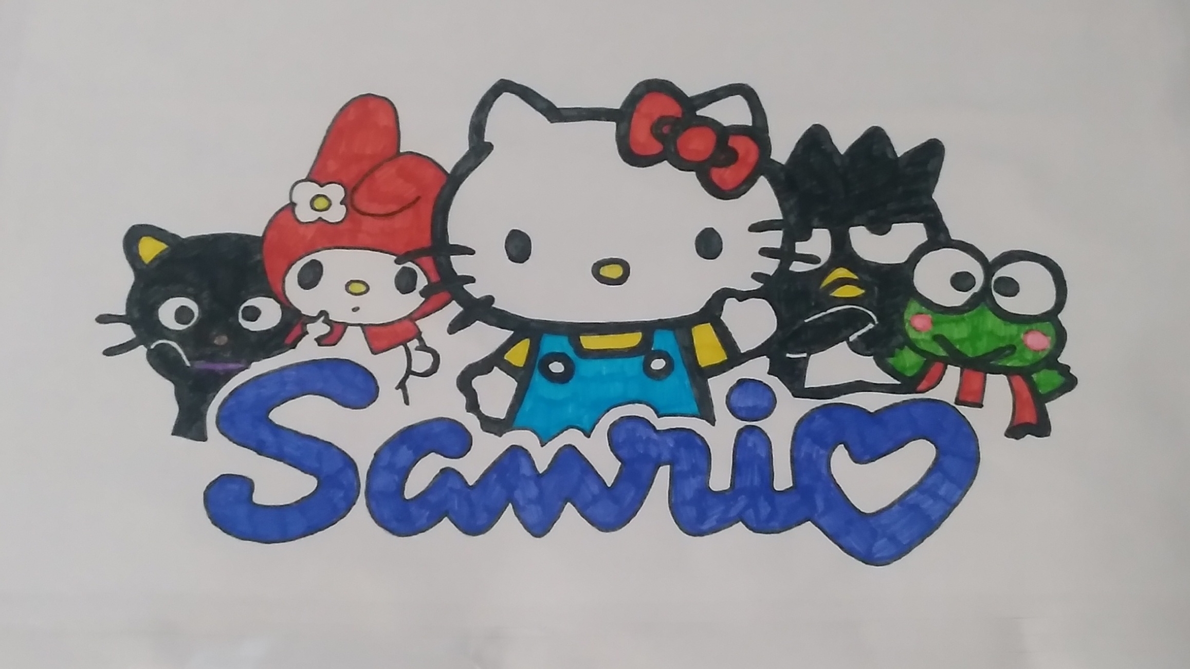 ASMR/Бумажные сквиши Sanrio/Blind Bag.