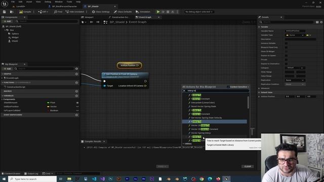 361.Shiled pickup animation with VInterpTo