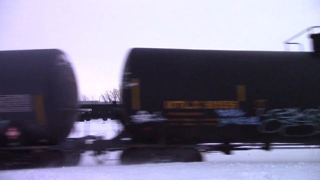 CN 5605 2516 manifest westbound through the tunnel stateside 6:19pm 2/17/2021