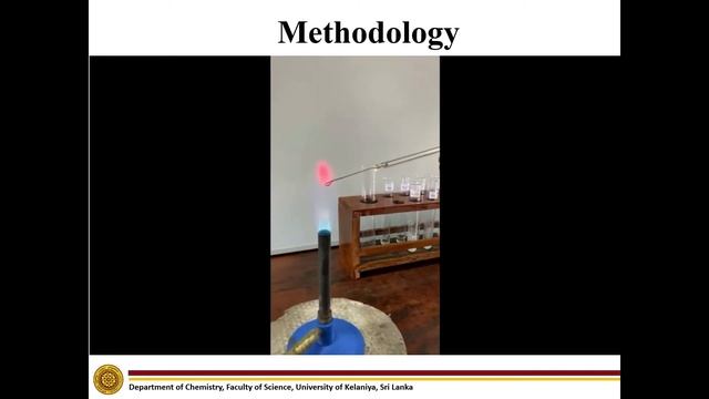 Identification of elements in compounds by the flame test (Li, Na, K, Ca, Ba, Sr) | No. 10