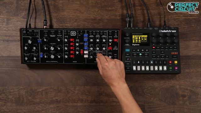Behringer Model D With Elektron Digitone