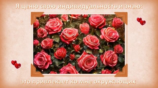 Я ценю свою индивидуальность