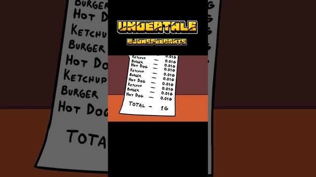 Санс оплатил свой счёт 🦴 #undertale #sans #picture #papyrus #shorts #animation #funny #memes