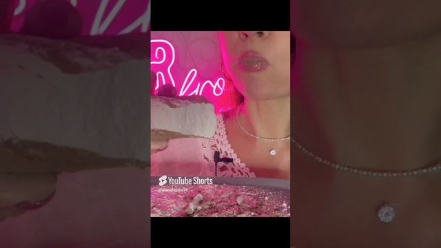 ASMR crunch of wet chalk_ мел Премиум💦в муке из Дагестанских глин💥#asmr #asmrsounds #chalkcrunch (