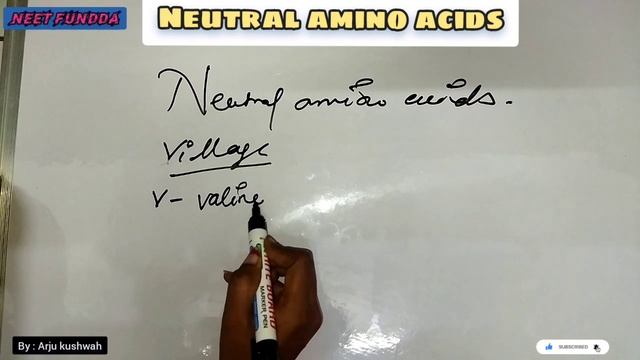 Tricks for Neutral amino acids | neutral amino acids | tricks for neet 2023 | neet 2023