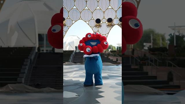 Expo Osaka 2025 Mascot Meets Expo Dubai Stars! | Expo City Dubai