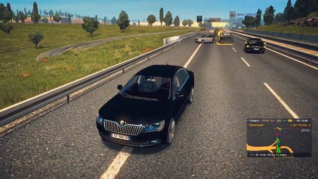EURO TRUCK SIMULATOR 2 MULTIPALYER и GTA ONLINE - нарезка