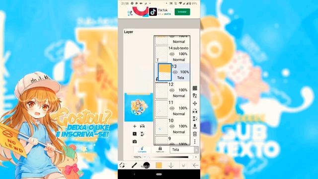 watch me edit - capa de anime | Ibispaint x