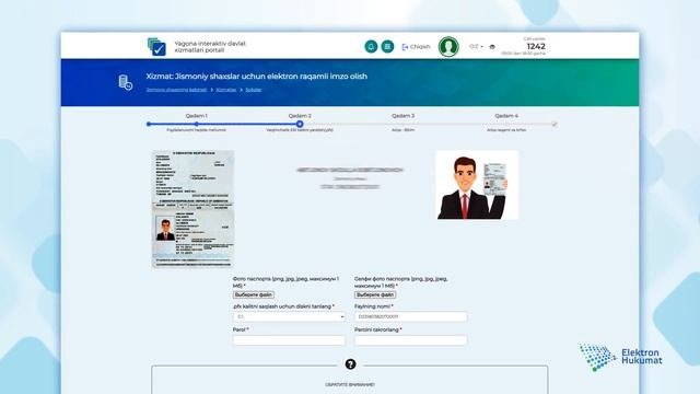 Jismoniy shaxslar uchun elektron raqamli imzo olish