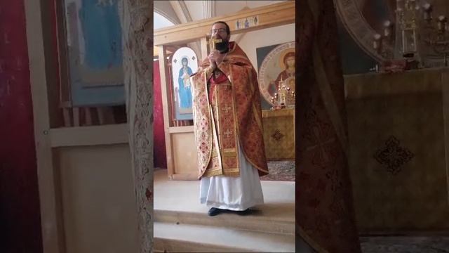 Проповедь иерея Павла Каледы в день памяти сщисп. Агафангела, митр. Ярославского
