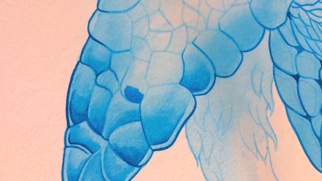 Dr. Ph. Martin's Hydrus Watercolor Painting Process Time Lapse - Sea Otter and Turtle