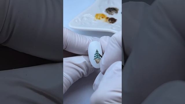 Зимняя акварель