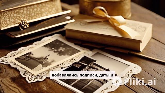 Организация и оформление альбомов