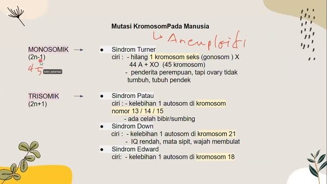 BIOLOGI - Mutasi dan Evolusi