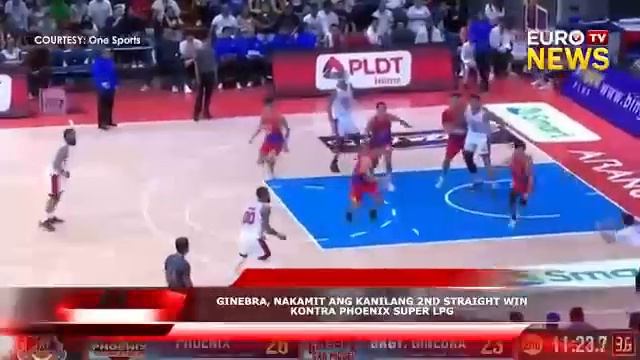 #BalitangSports | Brgy. Ginebra, nakuha ang ikalawang sunod na panalo sa PBA Philippine Cup