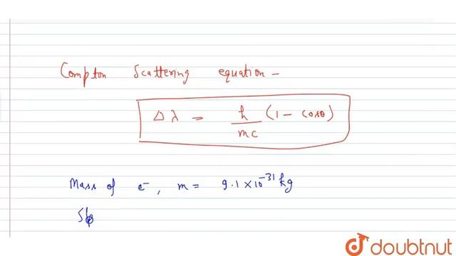 Having collided with a relativistic electron, a photon is deflected through an angles theta = 60...