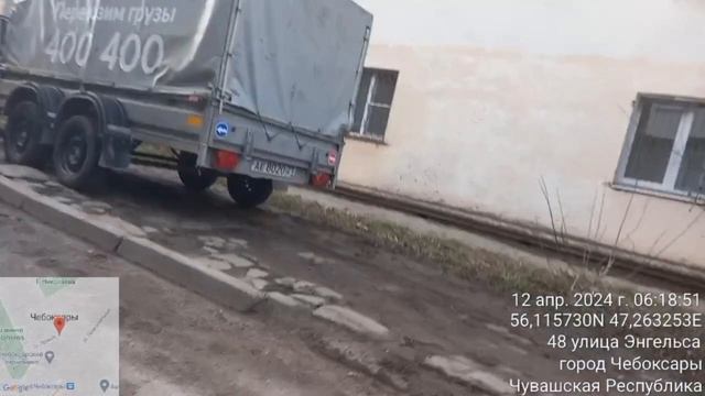 г.Чебоксары, ул.Энгельса, д.46. Захватили и уничтожили озелененную территорию двора под деревьями