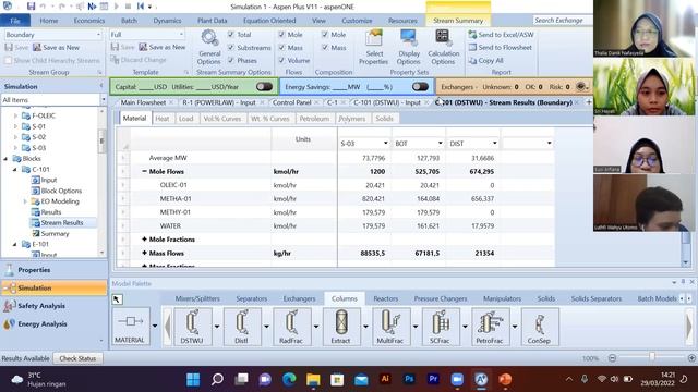 Group 9 : Recycle Stream Aspen Plus Simulation