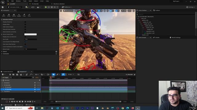 375.Edit animation with control rig