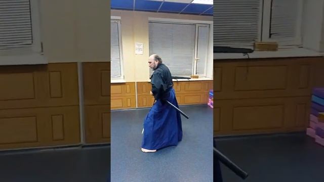 8. 15 Сентября 2023, Niden ryu, iaijutsu/kenjutsu ,Tsume mokuroku , - Mukoo tsume, sono ichi, С-Пб,
