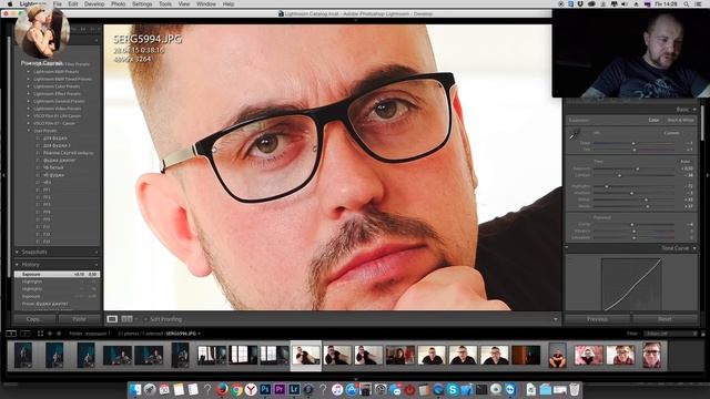 Мужской портрет - обработка! фуджи - джипег.  Fujifilm - JPEG
